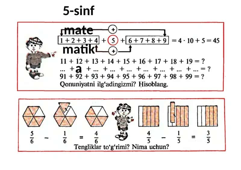 5-sinf matematika 1