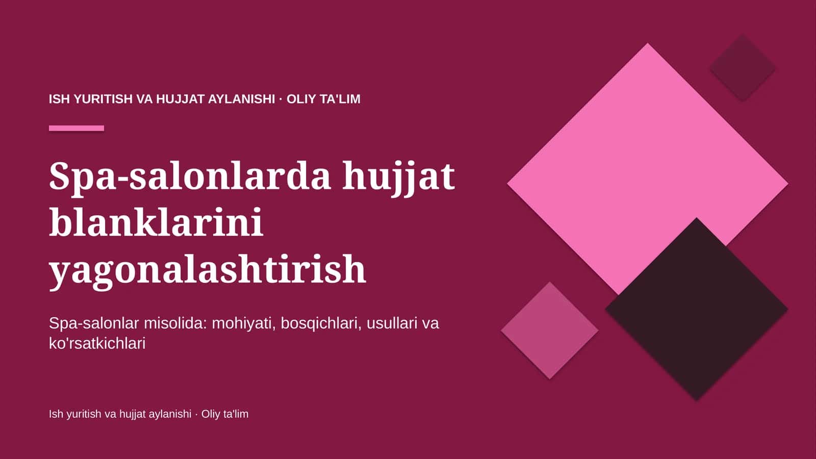 spa salonlarda hujjat blanklarini yagonalashtirish 4270 1