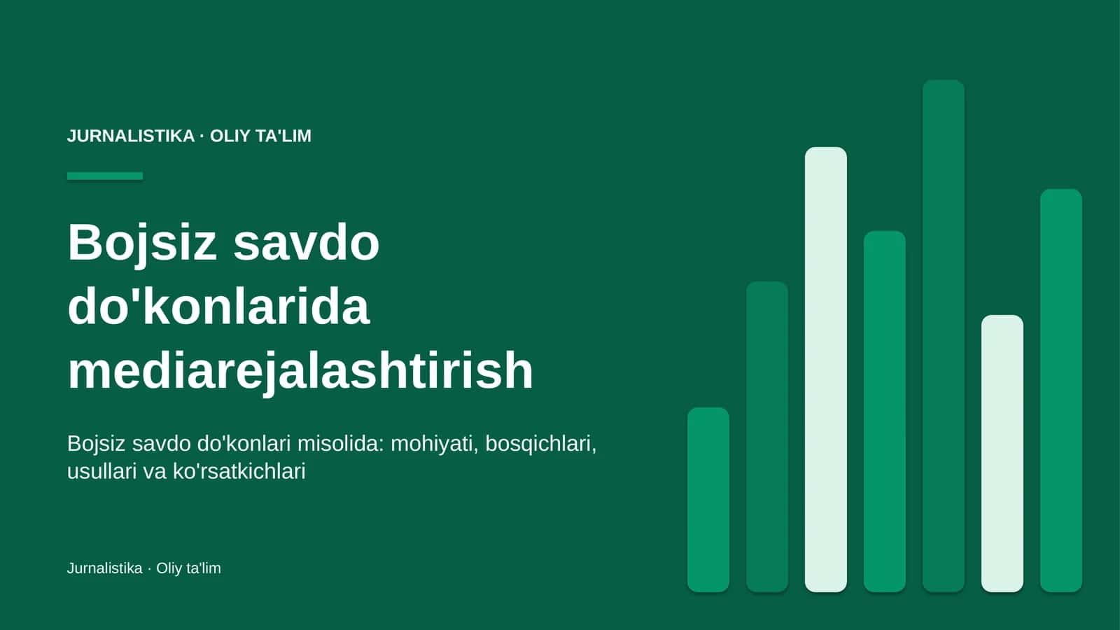 bojsiz savdo do'konlarida mediarejalashtirish 7961 1