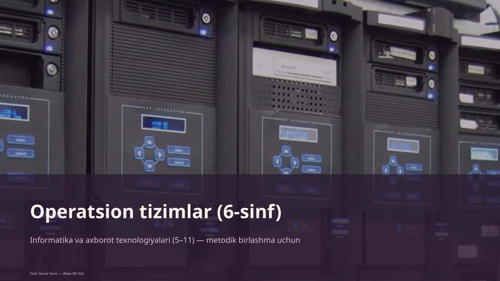 Operatsion tizimlar (6-sinf) 1