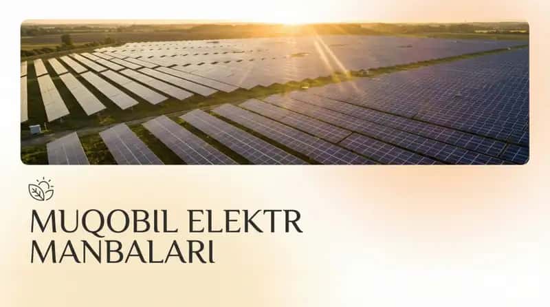 Muqobil elektr manbalari 1