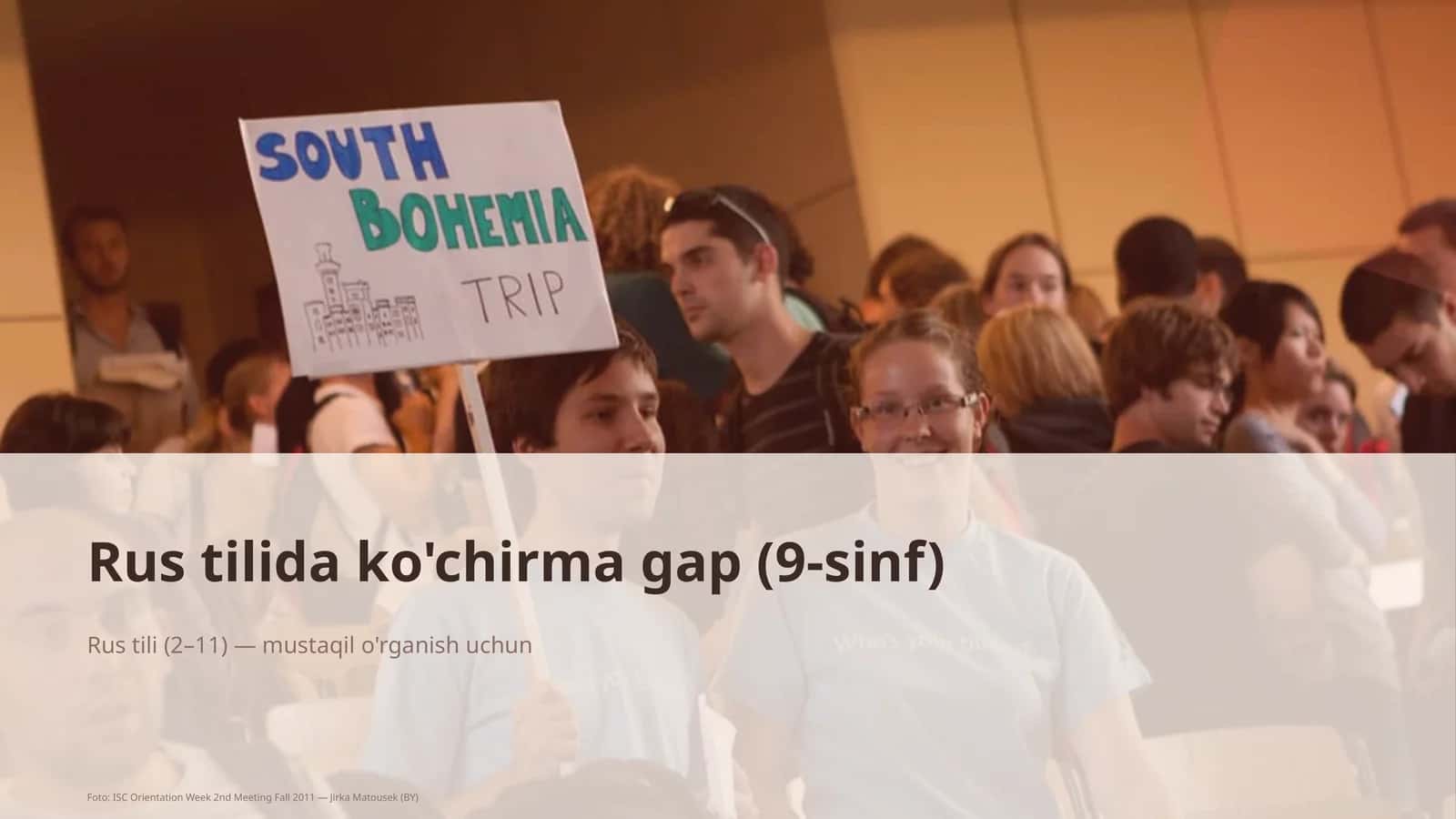 Rus tilida ko'chirma gap (9-sinf) 1