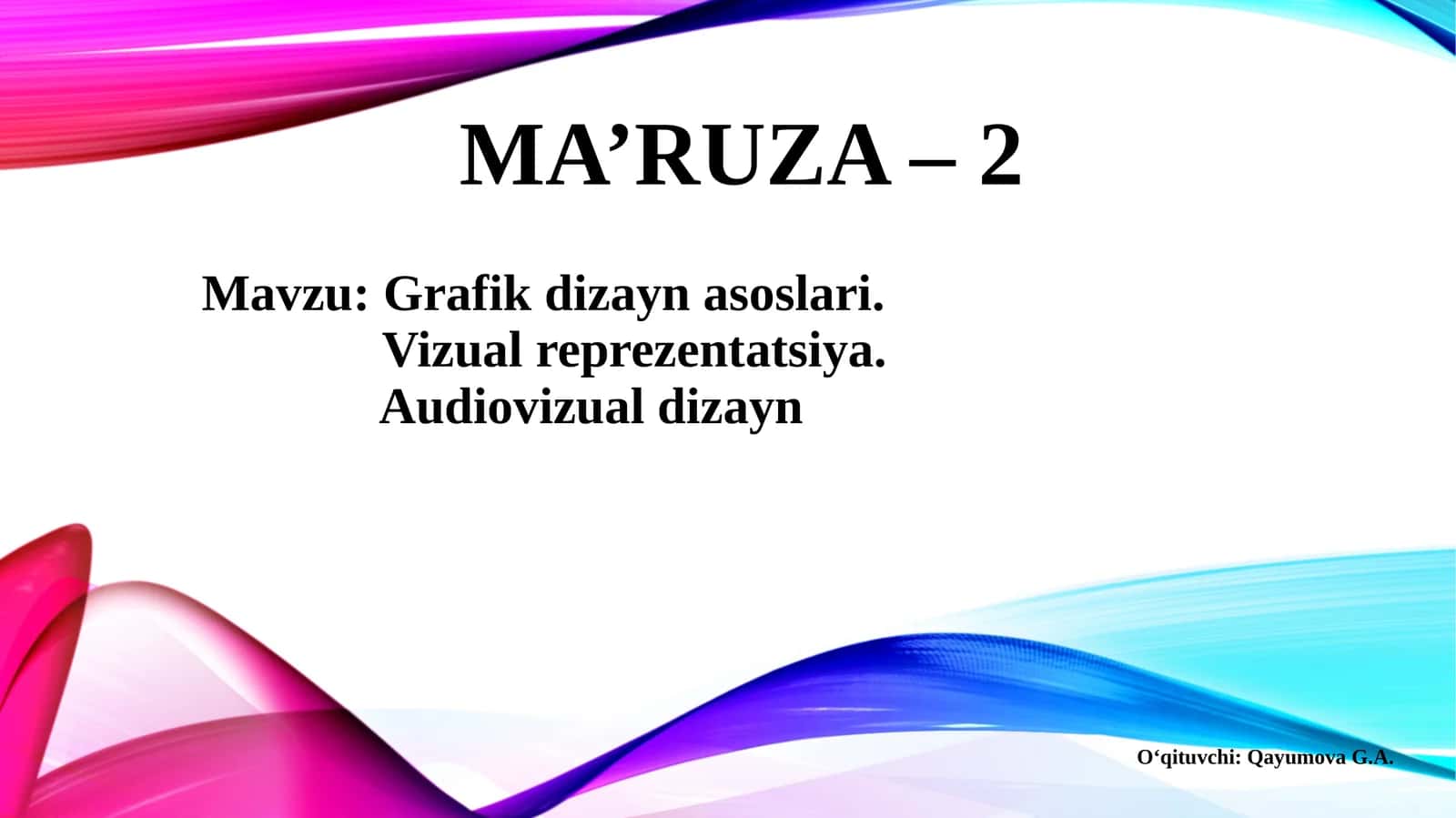 Grafikdizayn 1