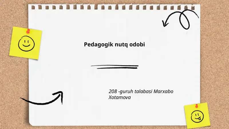 Pedagogik nutq odobi 1