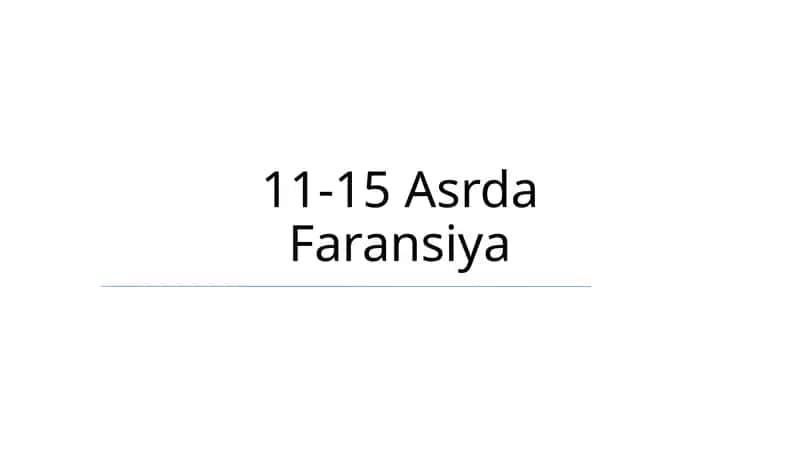 Faransiyali kapetiyaliklar 1