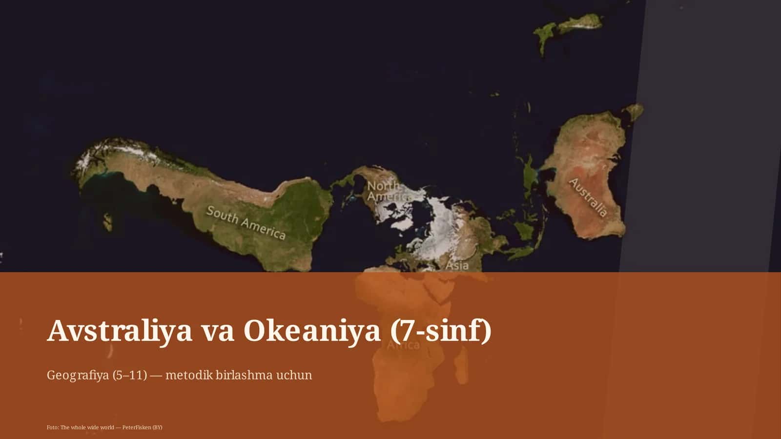 Avstraliya va Okeaniya (7-sinf) 1