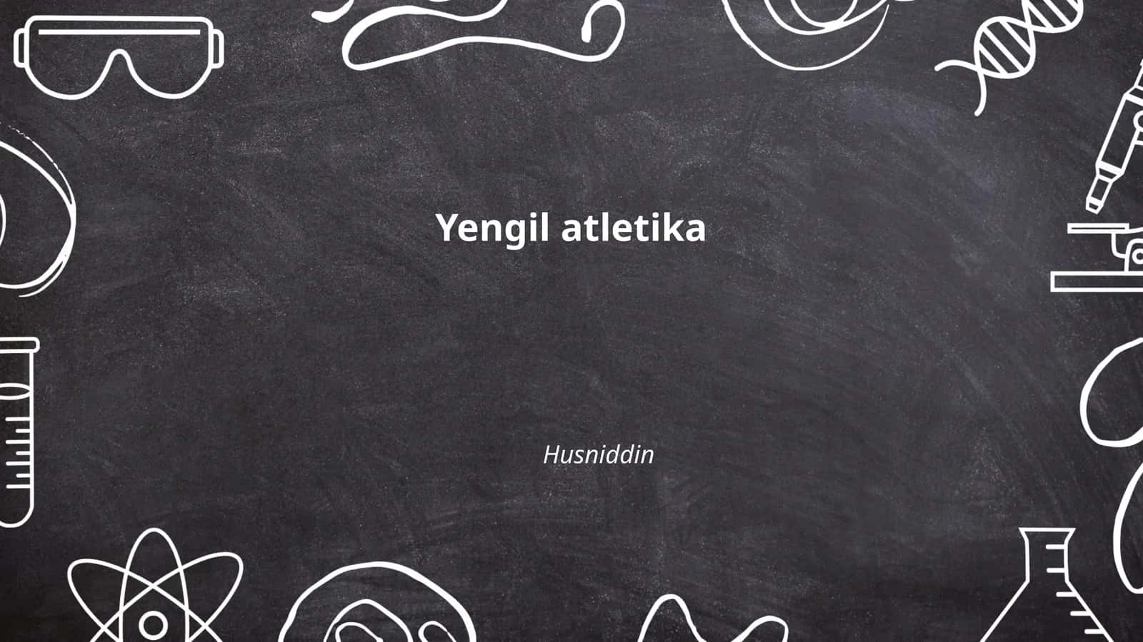 Yengil atletika 1