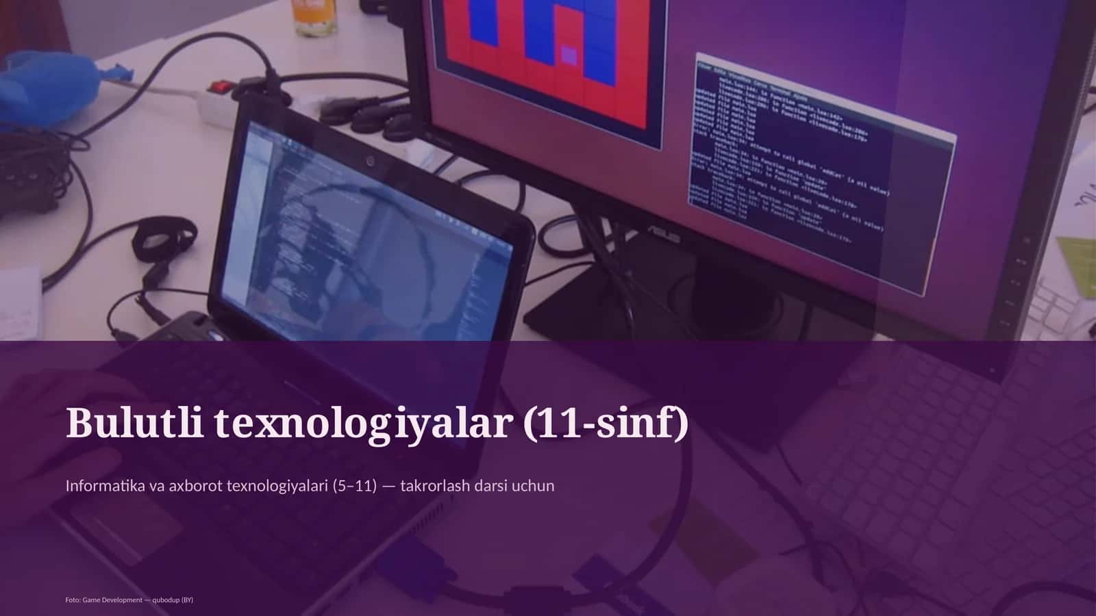 Bulutli texnologiyalar (11-sinf) 1