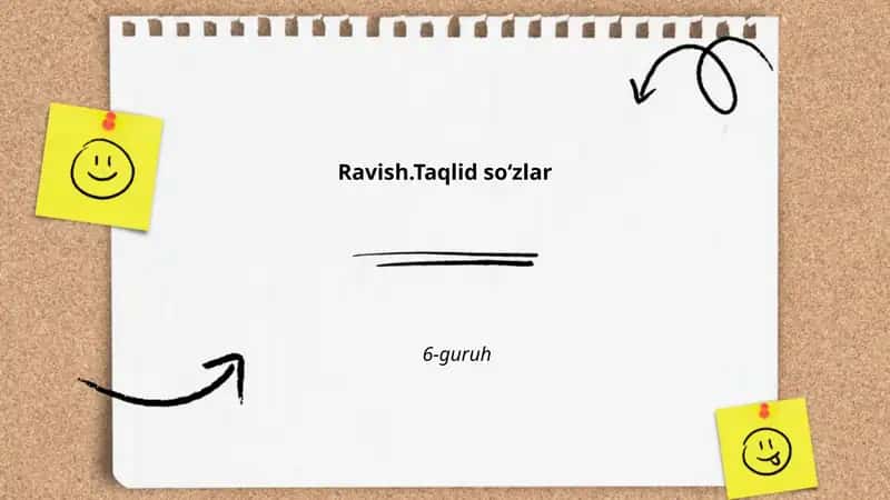 Ravish.Taqlid soʻzlar 1