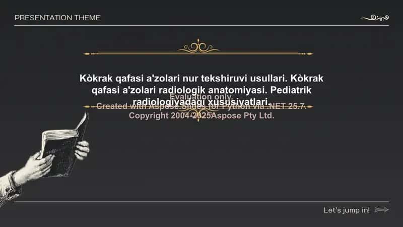 Ko'krak qafasi a'zolari nur tekshiruvi usullari 1