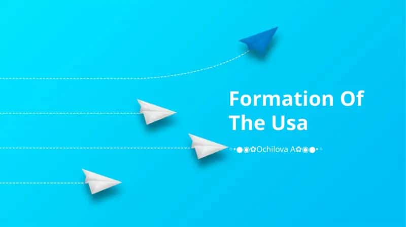 Formation Of The USA 1