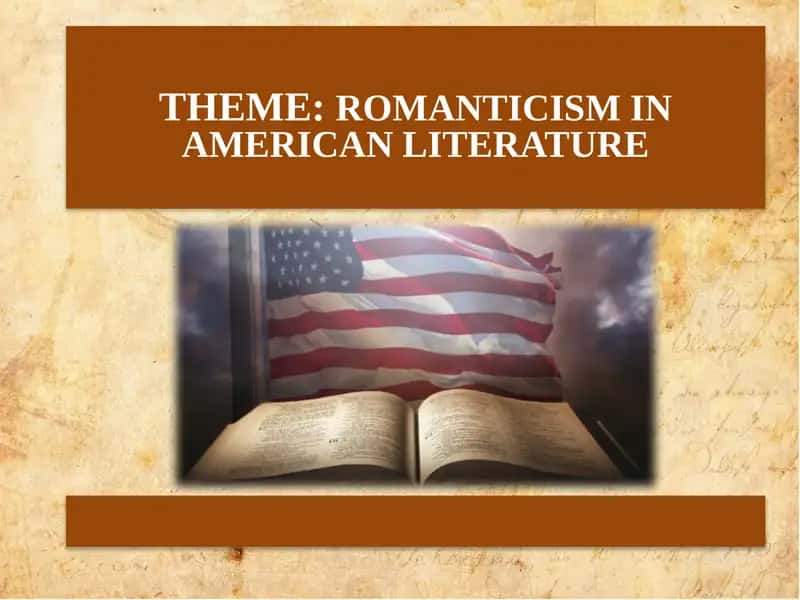 American Romanticism 1