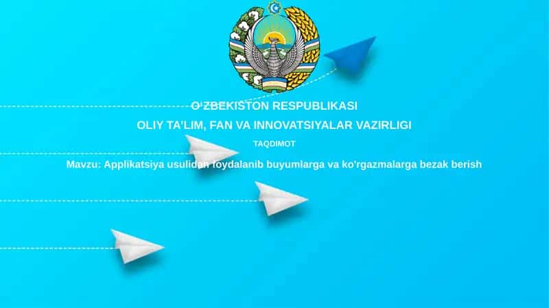Applikatsiya Usullari 1
