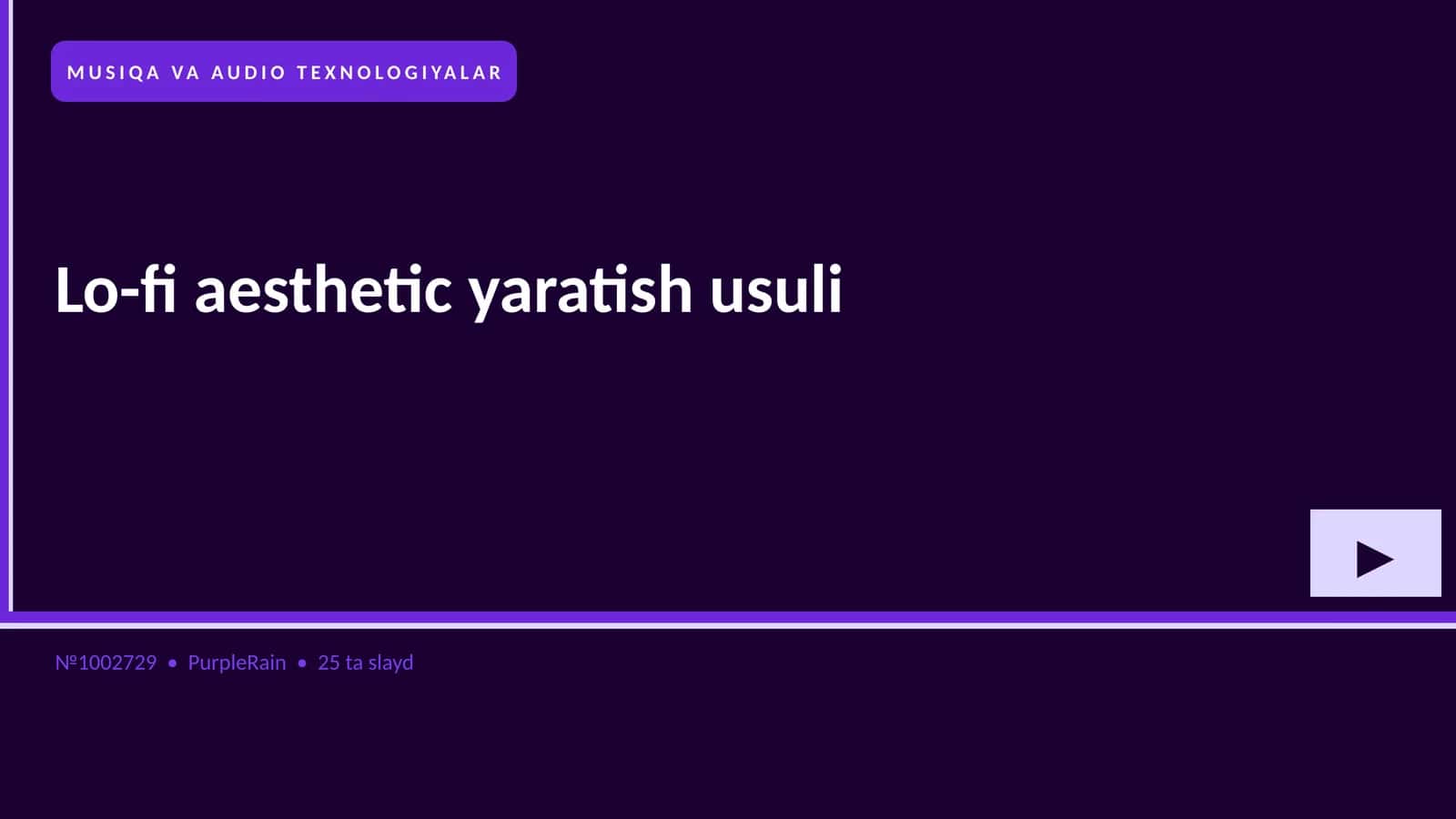 Lo-fi aesthetic yaratish usuli 1