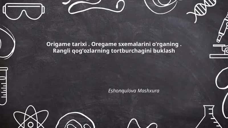 Origame tarixi 1