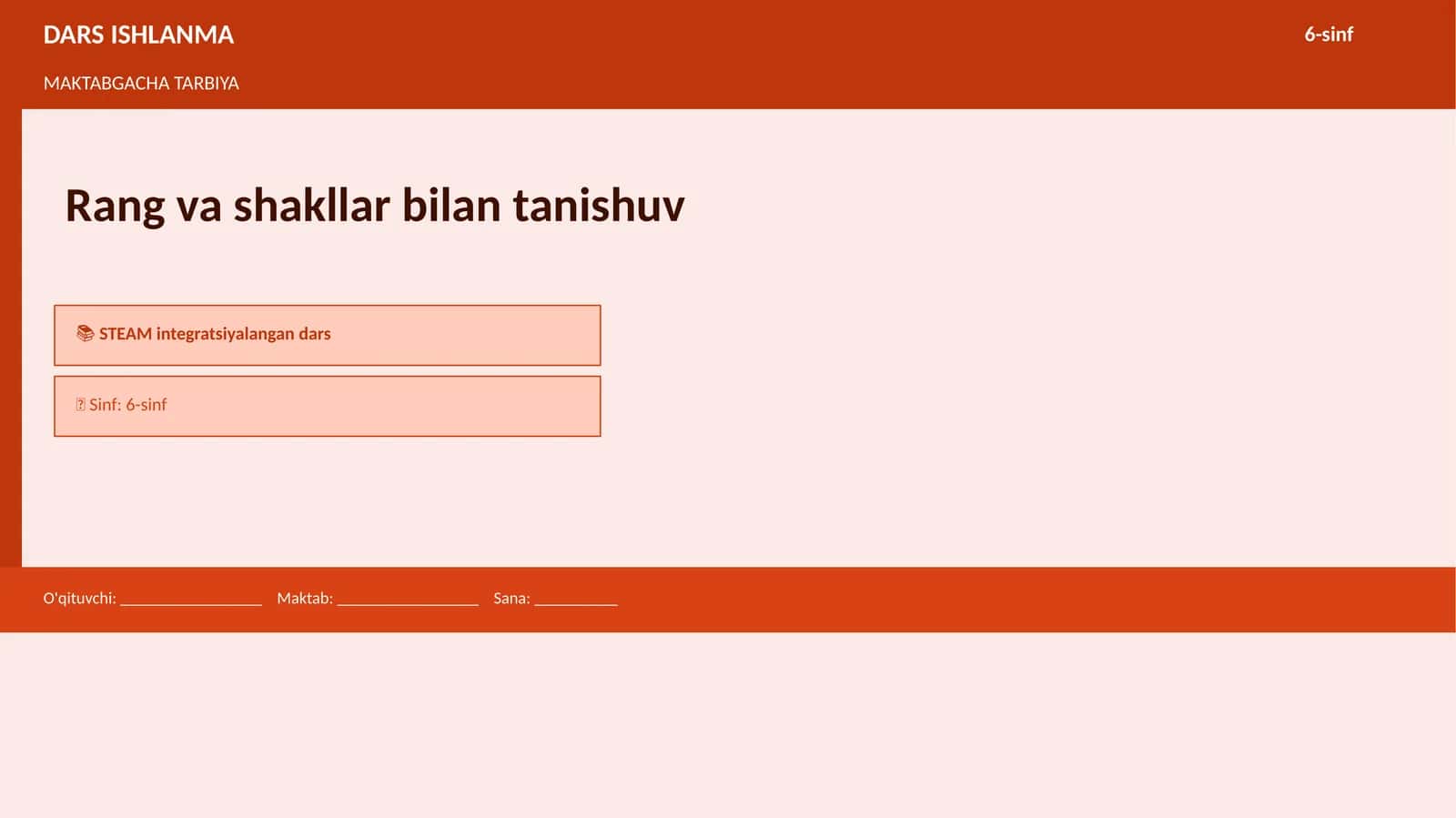 DARS ISHLANMA 1