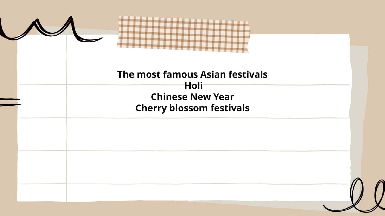 The most famous Asian festivals 1