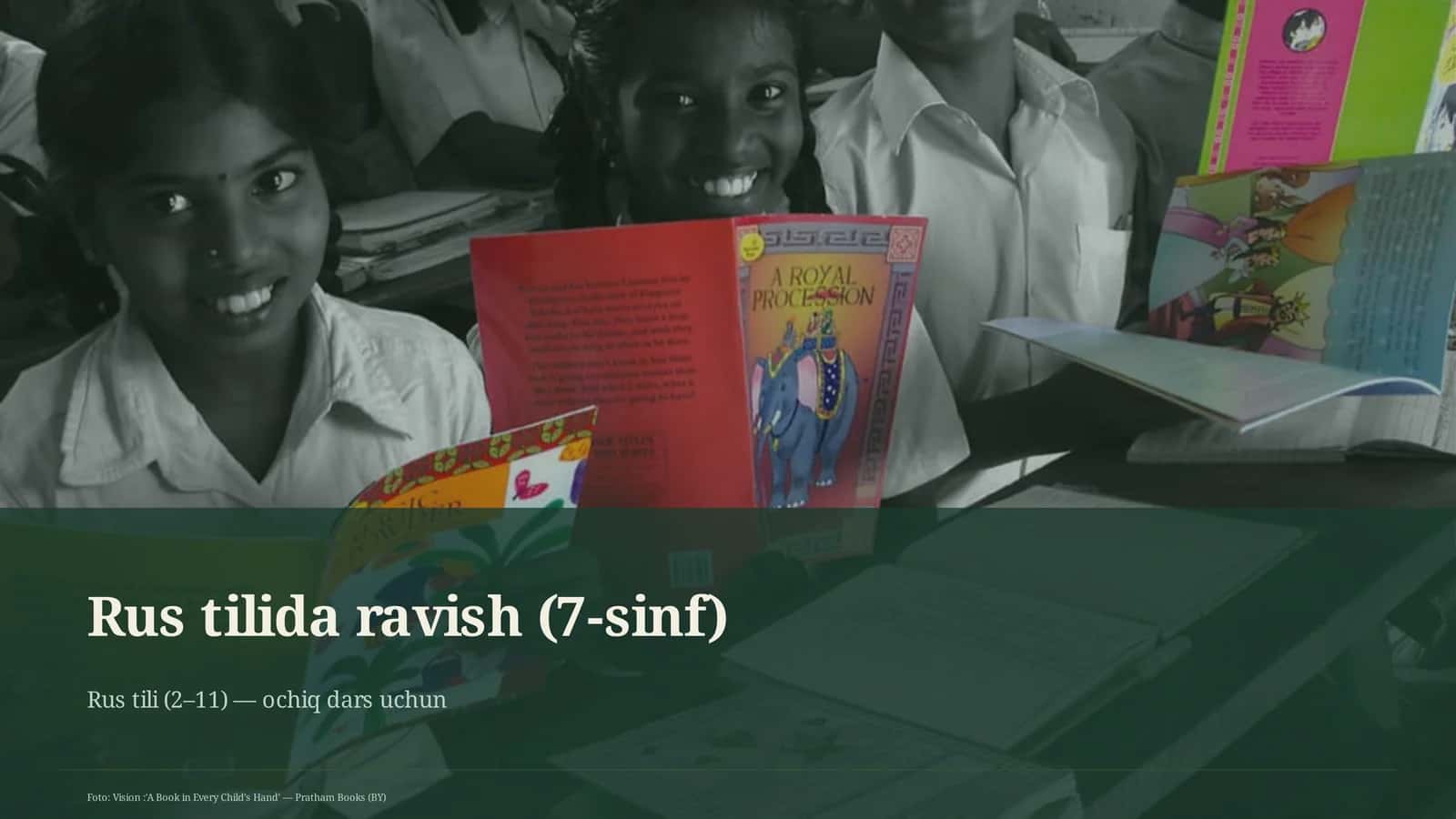 Rus tilida ravish (7-sinf) 1