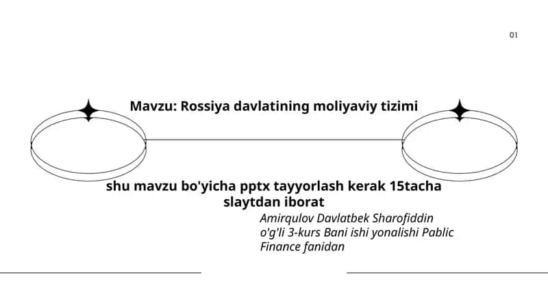 Rossiya davlatining moliyaviy tizimi 1
