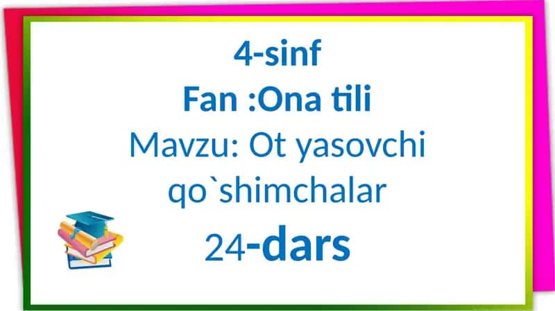 Otyasovchiqo`shimchalar 1