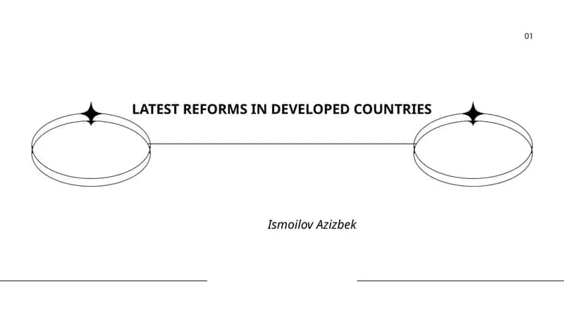 LATEST REFORMS IN DEVELOPED COUNTRIES 1