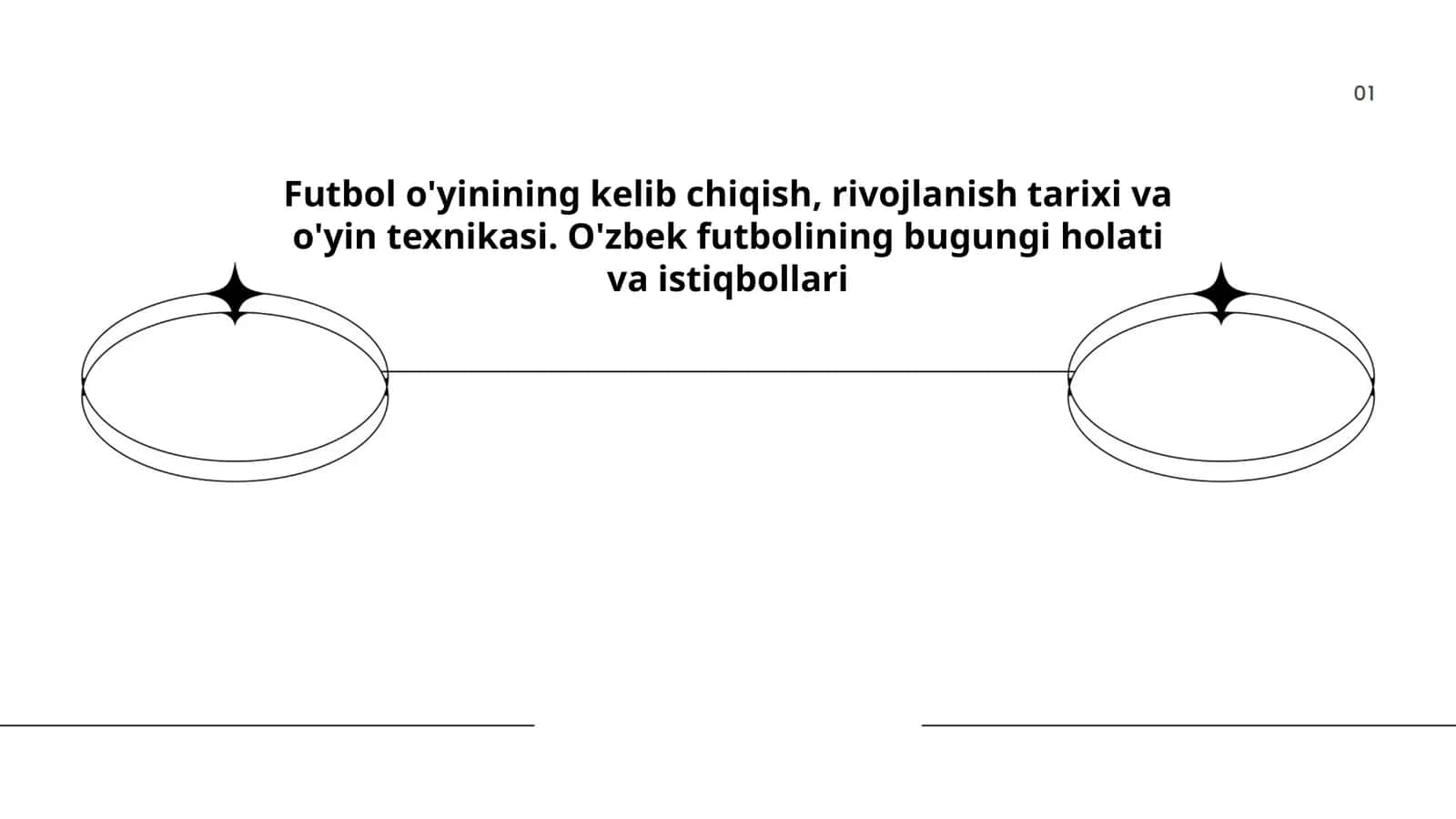 Futbol o'yinining kelib chiqish, rivojlanish tarixi va o'yin texnikasi. O'zbek futbolining bugungi holati va istiqbollari 1