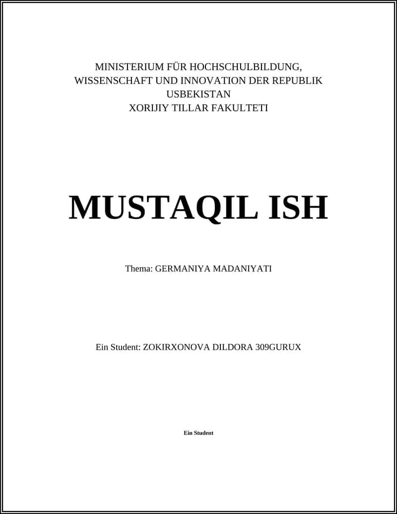 Deutsche Esskultur 1