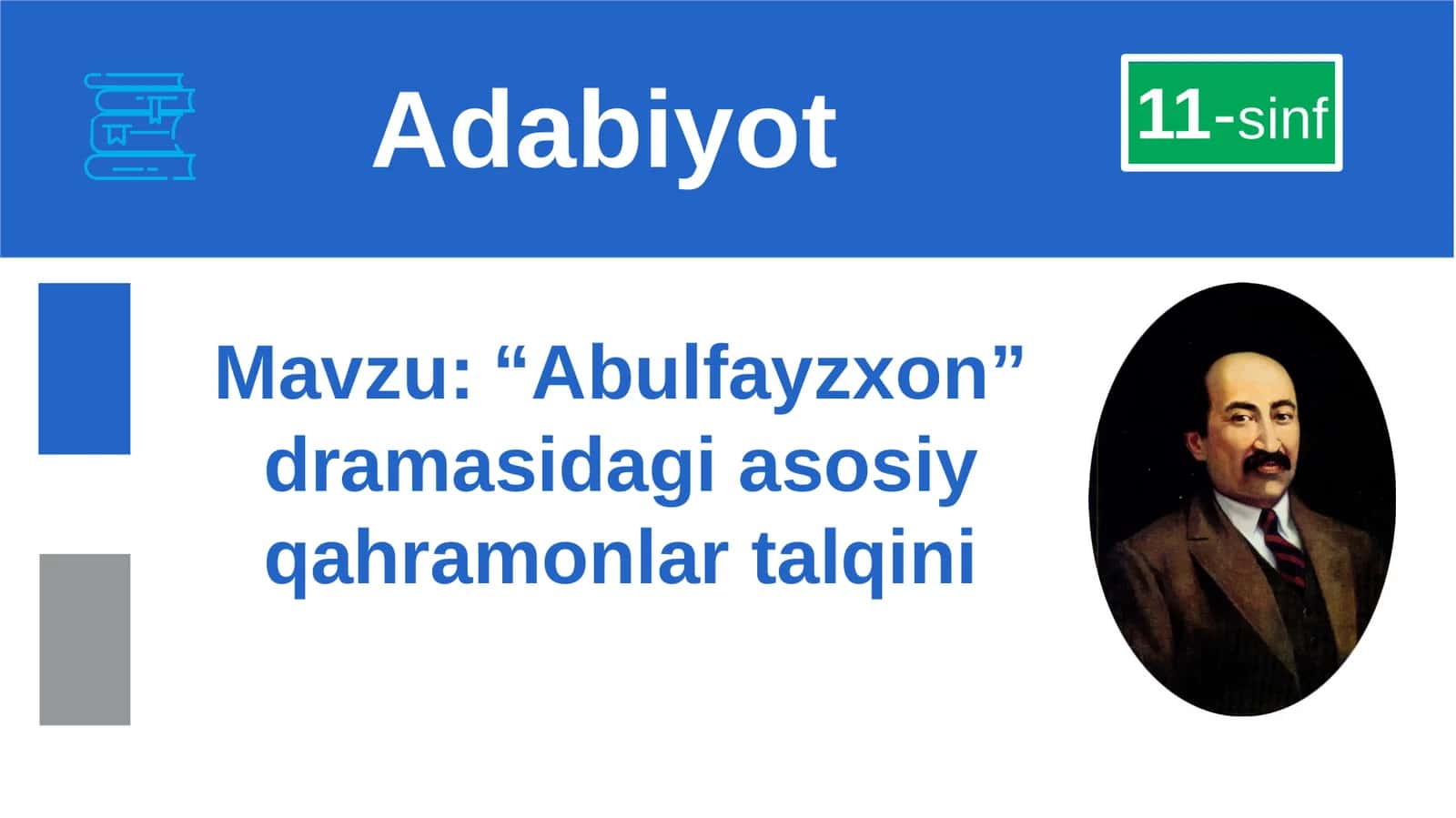 Abulfayzxon dramasi 1