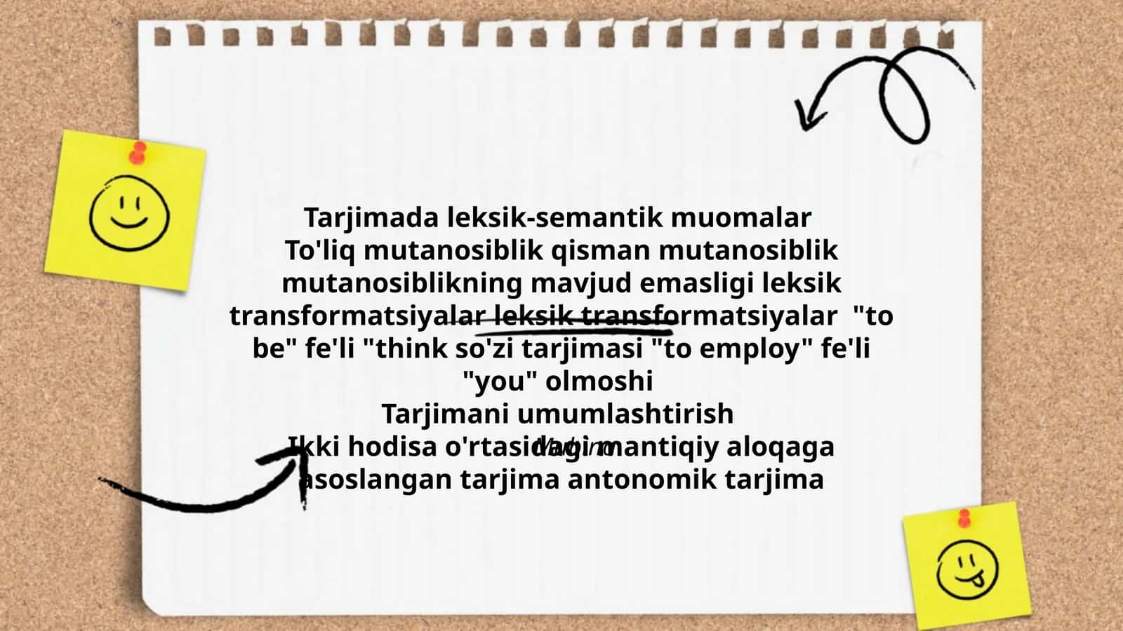 Tarjimada leksik-semantik muomalar 1