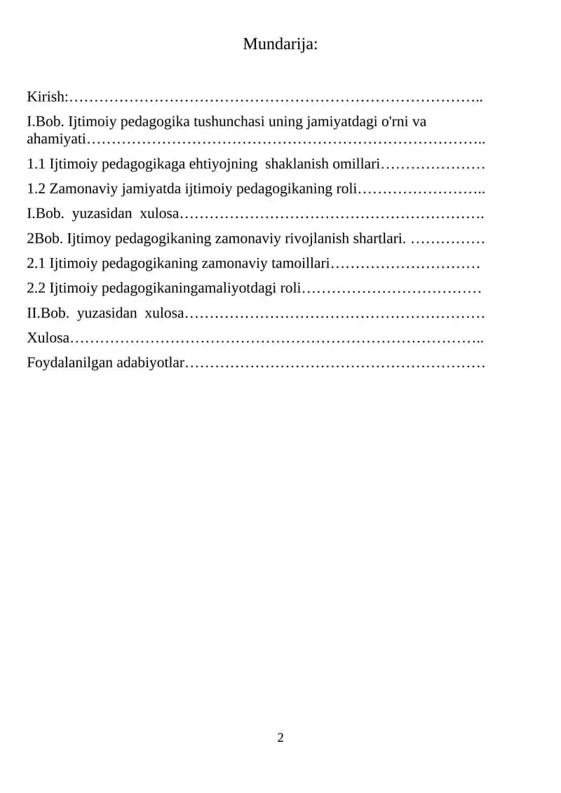 Ijtimoiy Pedagogika 1