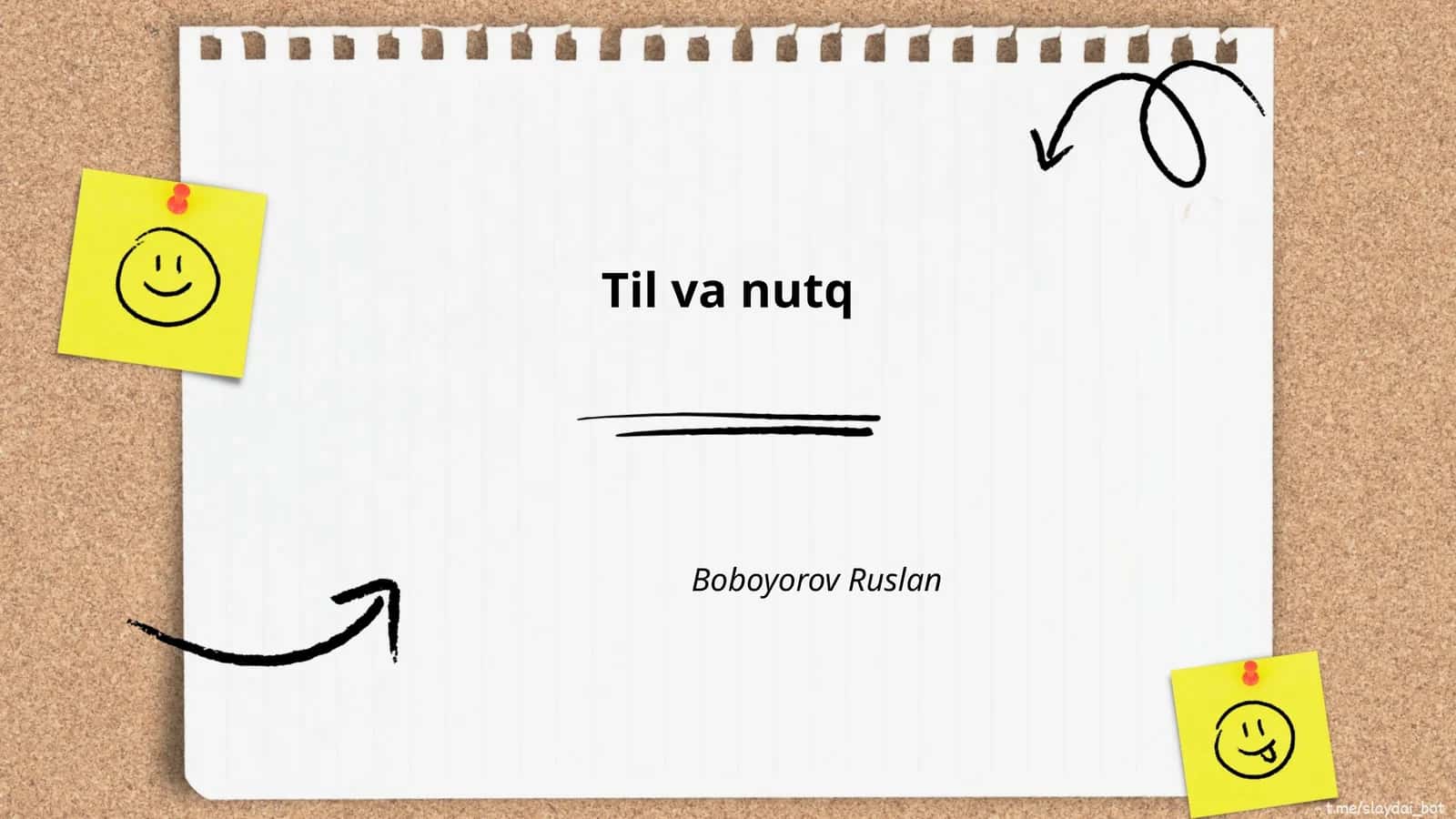 Til va nutq 1