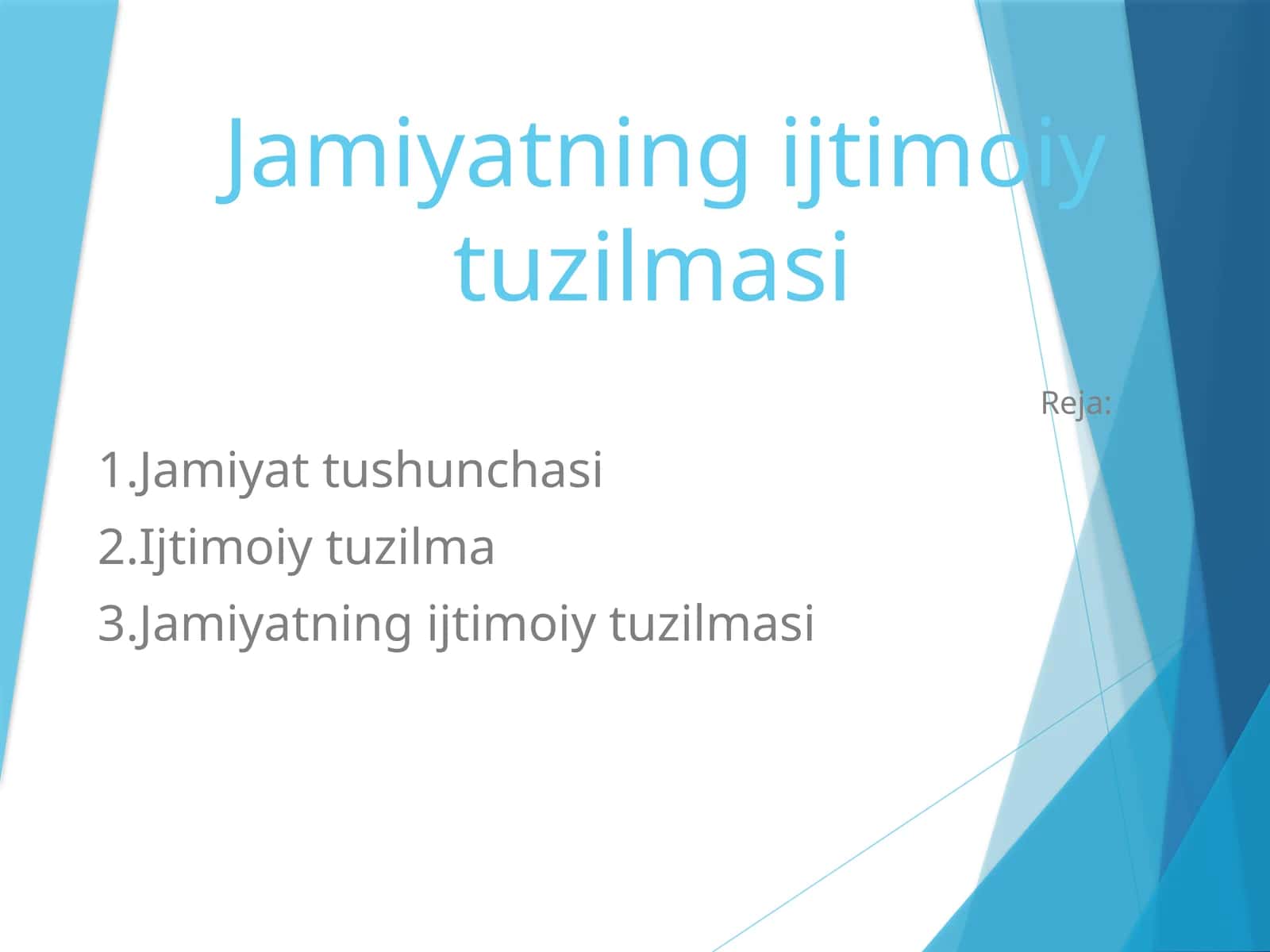 Jamiyatningijtimoiytuzilmasi 1