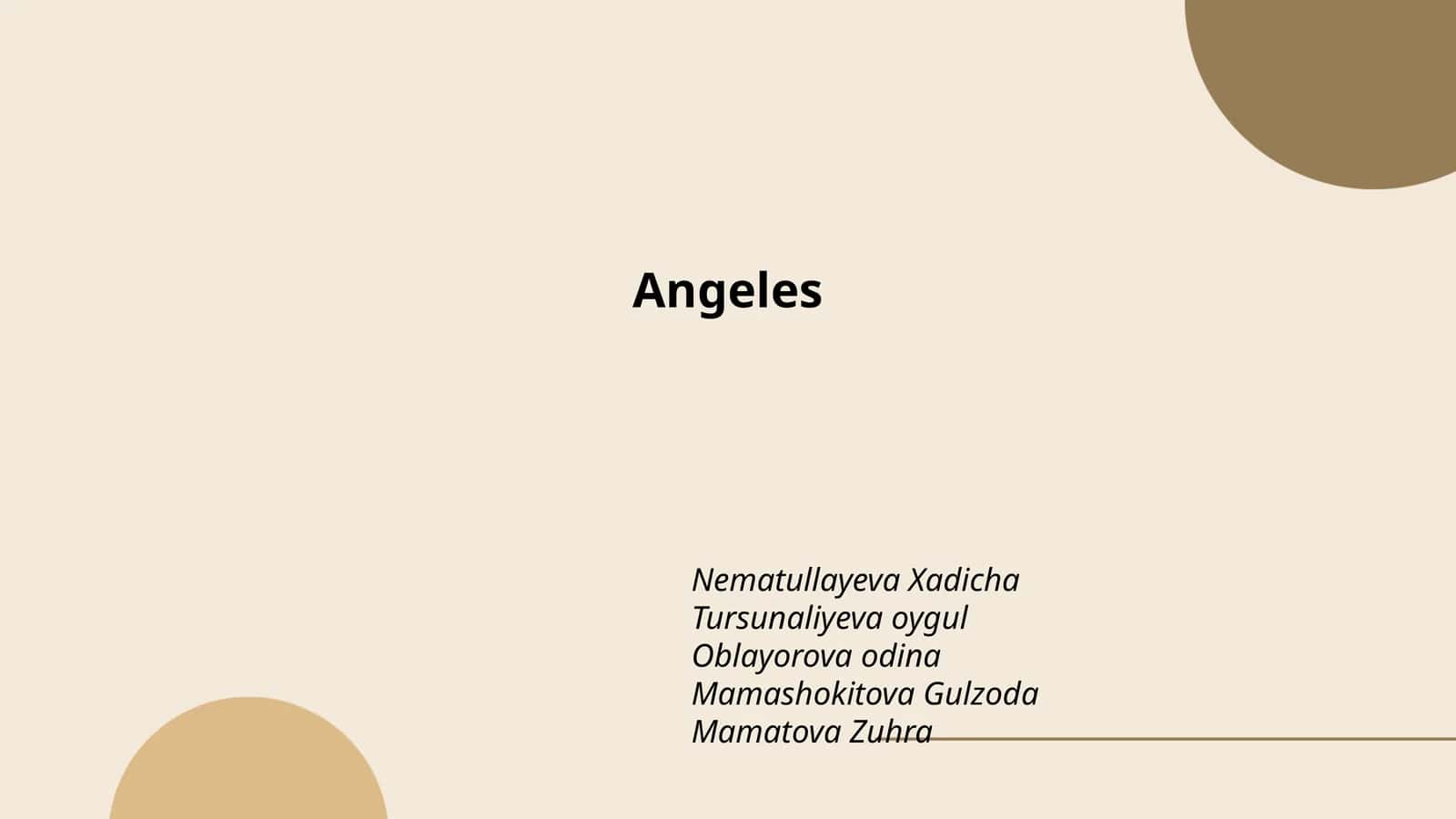 Angeles 1