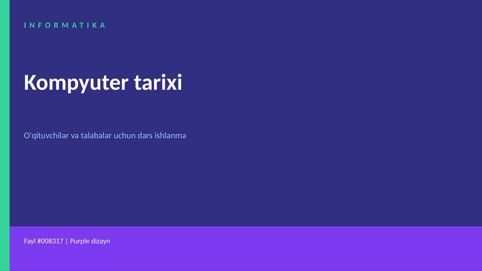 INFORMATIKA 1