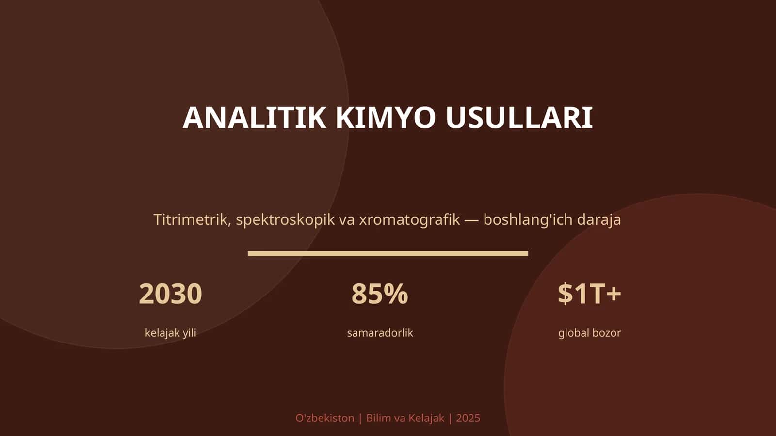 ANALITIK KIMYO USULLARI 1