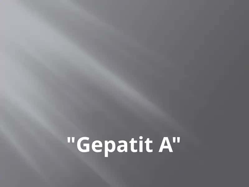 Gepatit A 1