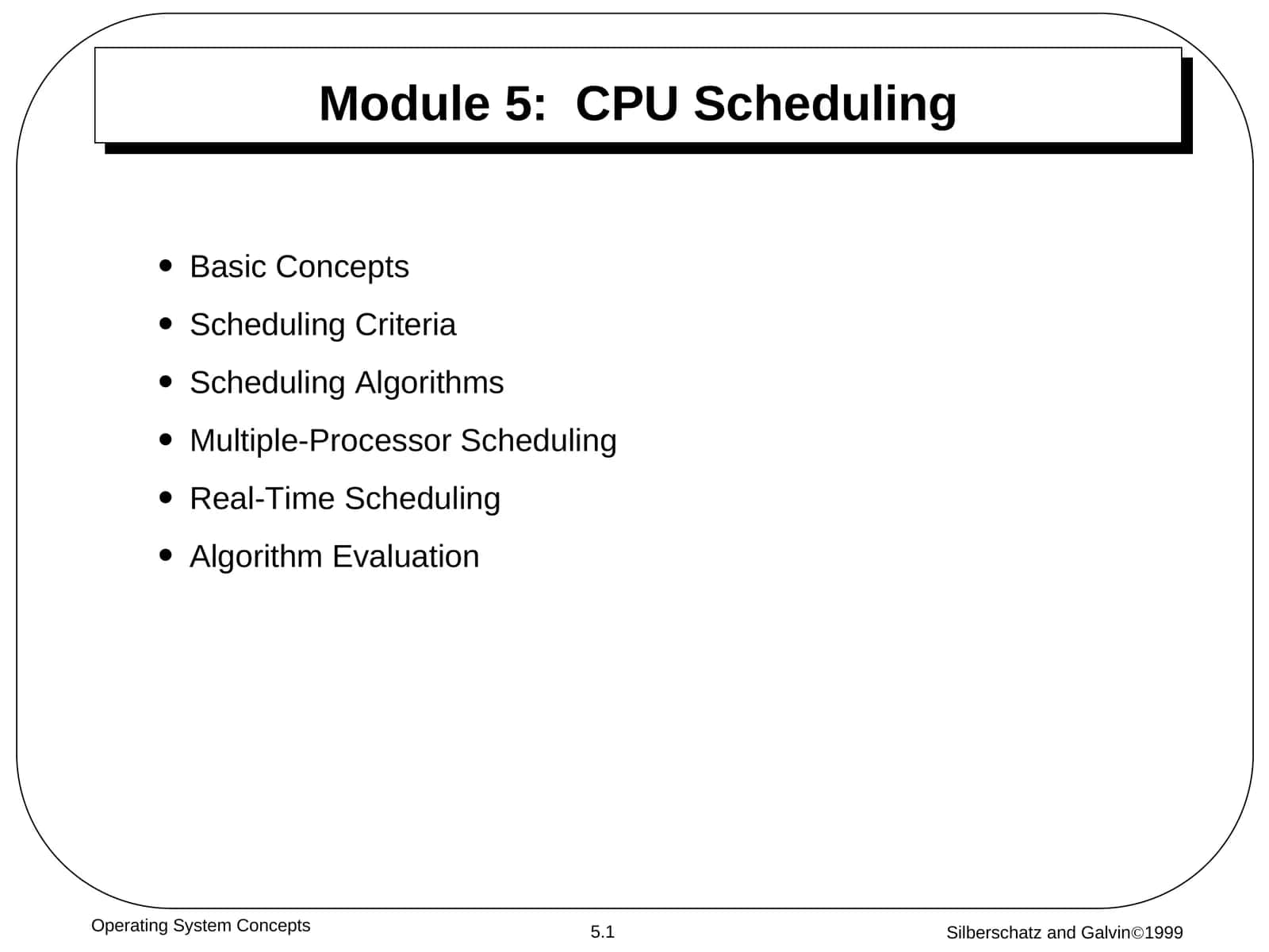 CPU Scheduling 1