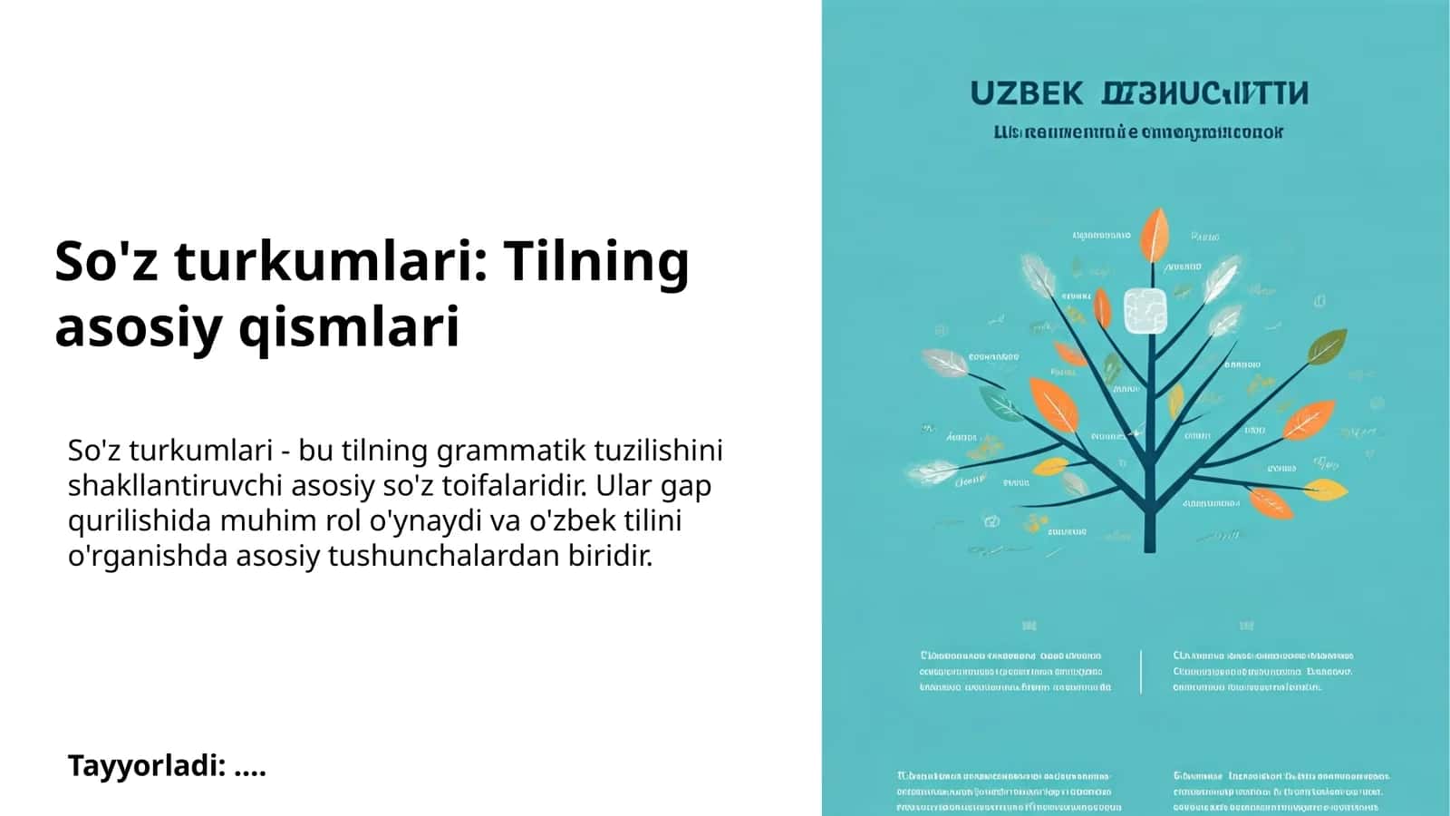 Otlar: O'zbek tilidagi otlar va ularning turlari 1