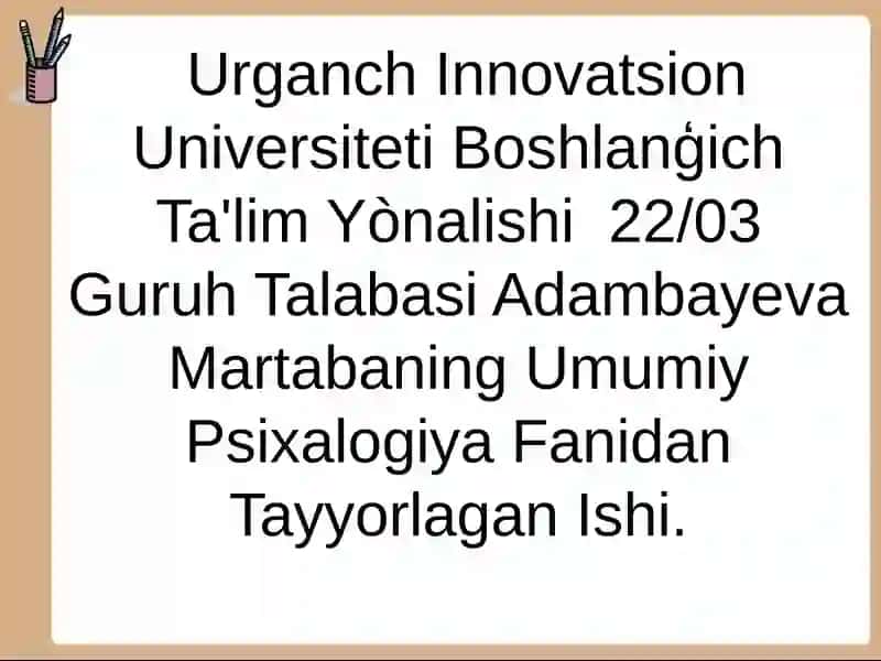 Sezgito`g`risidaumumiy tushuncha