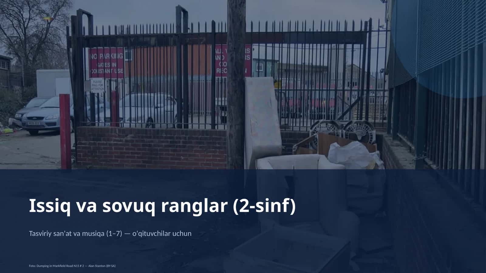 Issiq va sovuq ranglar (2-sinf) 1