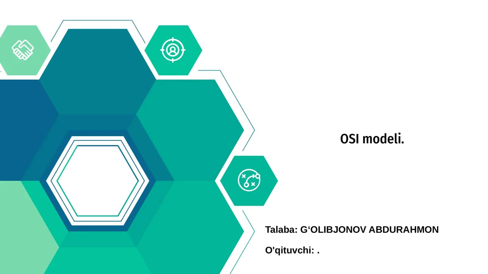 OSI modeli 1