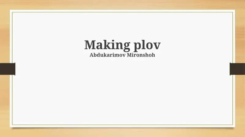 Plovni pishirish 1