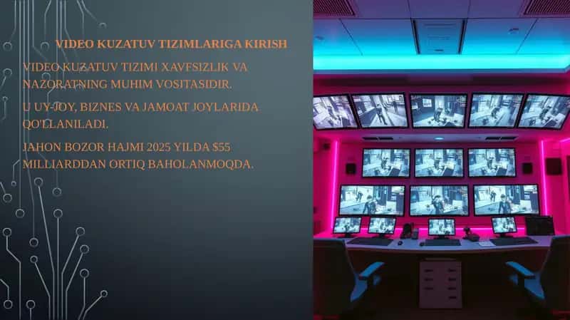 Video Kuzatuv Tizimlariga Kirish 1