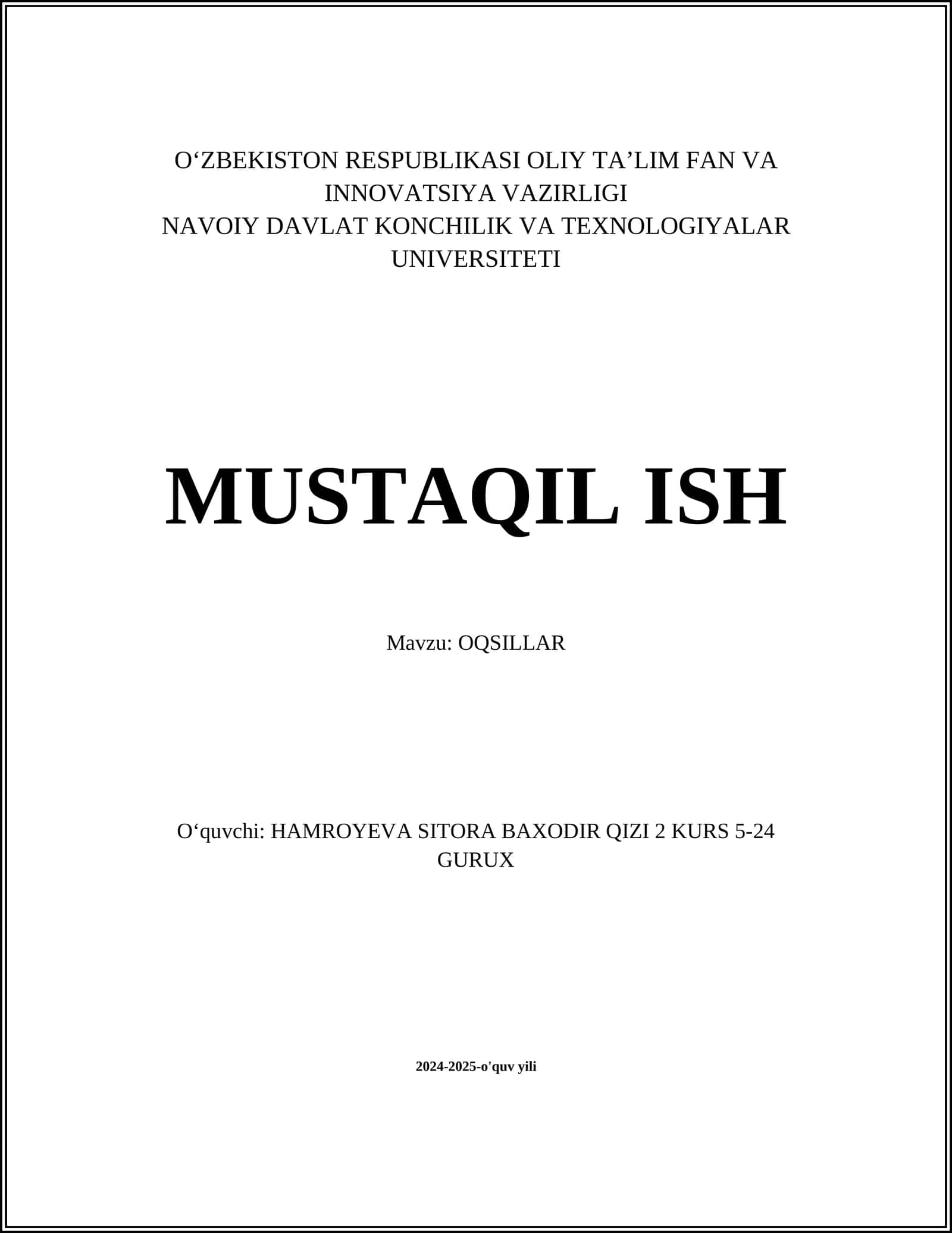 Oqsillar 1