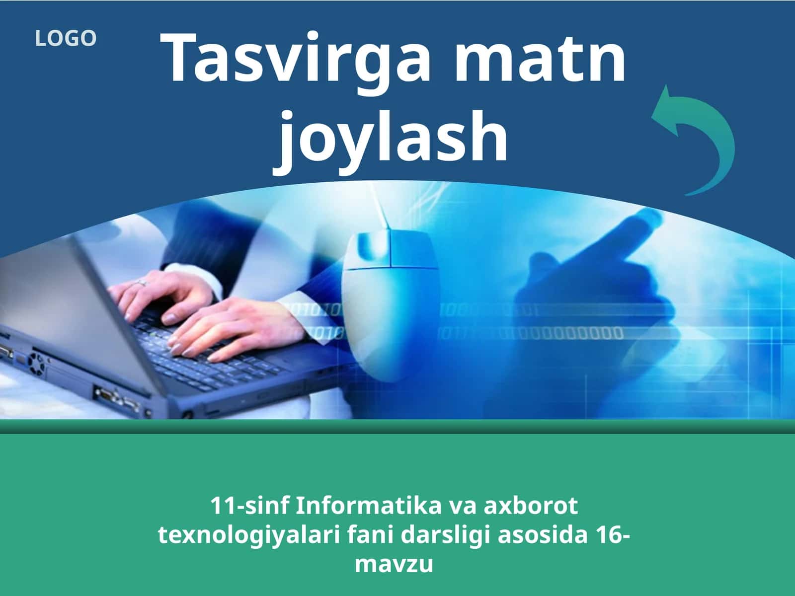 11-sinf Informatika Tasvirga matn joylash 1