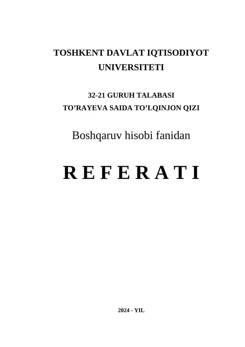 BASHORATLASH USULLARI 1