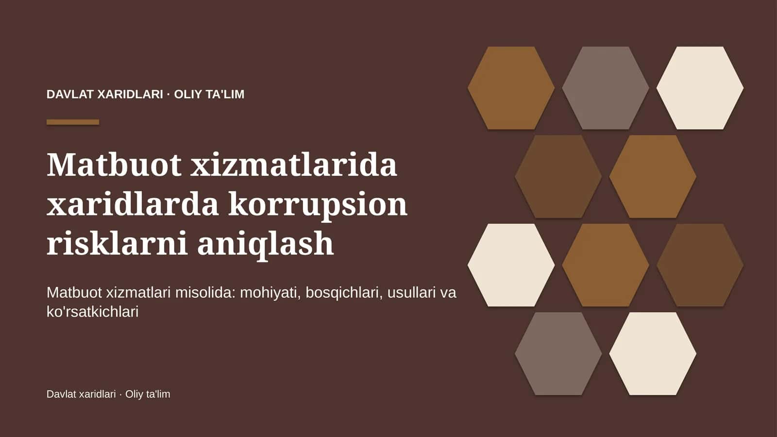matbuot xizmatlarida xaridlarda korrupsion risklarni aniqlash 3432 1