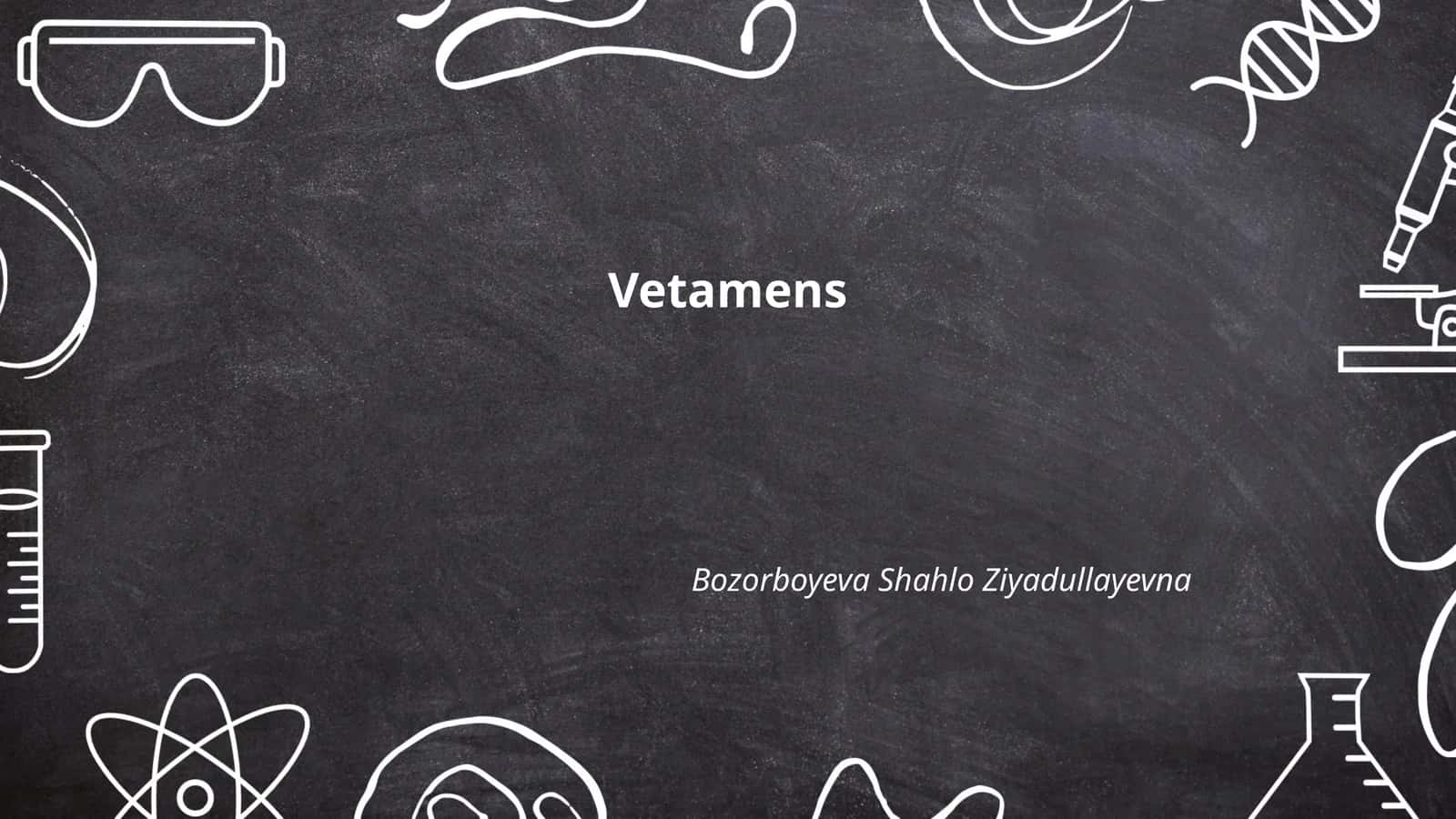 Vetamens 1