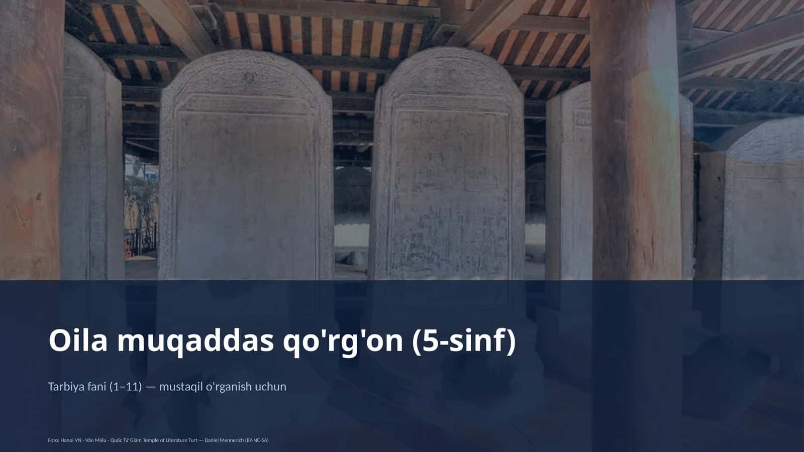 Oil muqaddas qo'rg'on (5-sinf) 1