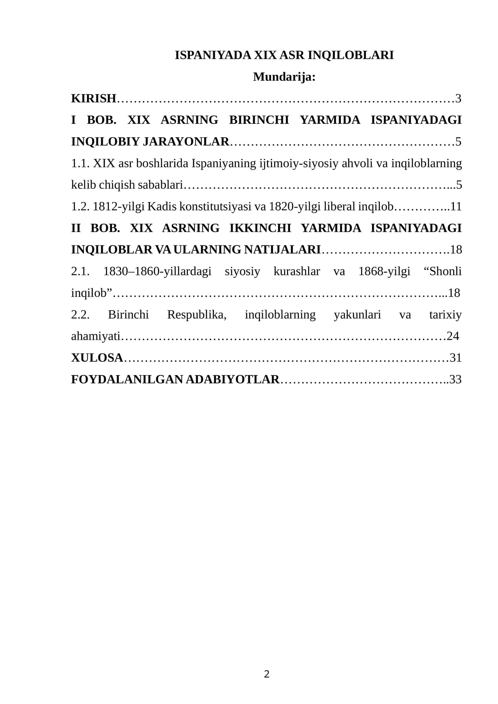 Ispaniyada XIX asr inqiloblari 1